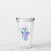 Pony Acryltrinkbecher (Rückseite)