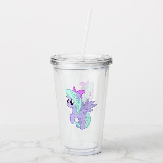 Pony Acryltrinkbecher (Rückseite)