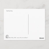 Pony bei einer Show Postkarte (Rückseite)