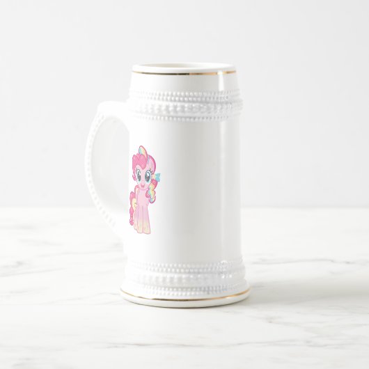 Pony Bierglas (Vorderseite Links)