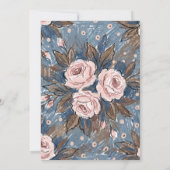 Pony Birthday  Einladung (Rückseite)