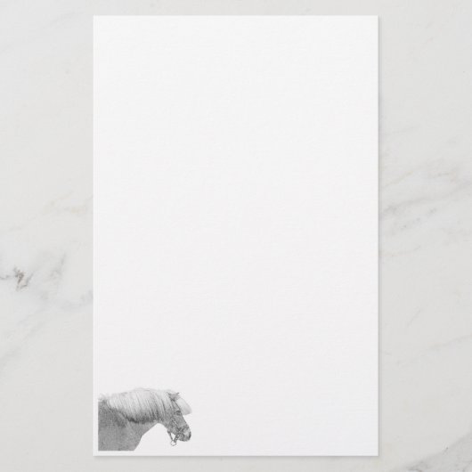 Pony-Briefpapier Briefpapier (Vorderseite)