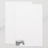 Pony-Briefpapier Briefpapier (Vorne/Hinten)