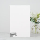 Pony-Briefpapier Briefpapier (Stehend Vorderseite)