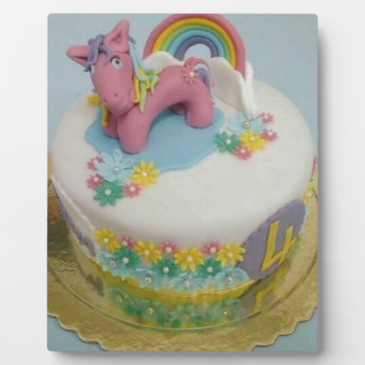 Pony cake 1 fotoplatte (Vorderseite)