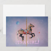 PONY CAROUSEL EINLADUNG (Vorne/Hinten)