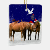 Pony Christmas Party Ornament (Rechts)