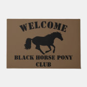 Pony Club, Ranch oder Living Stables Fußmatte (Vorderseite)
