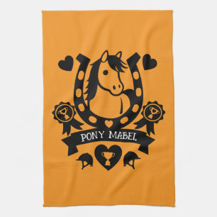 Pony Club Rider Geschirrtuch