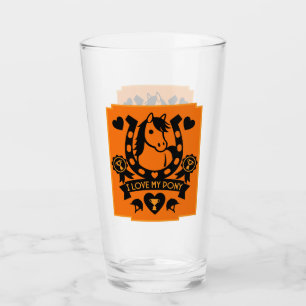 Pony Club Rider Glas