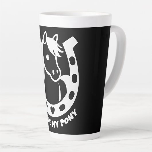 Pony Club Rider Milchtasse (Rechte Ecke)