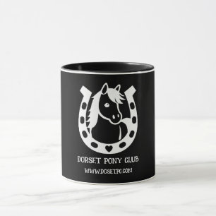 Pony Club Rider Tasse