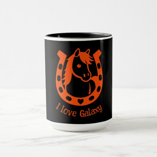 Pony Club Rider Tasse (Zentrum)
