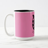 Pony Club Rider Zweifarbige Tasse (Links)