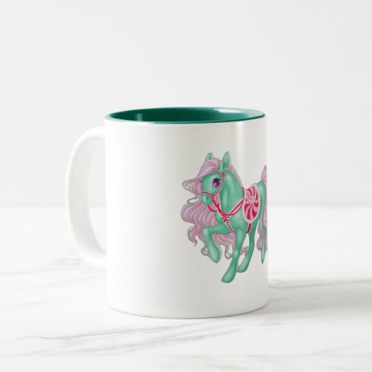 Pony Coffee Tasse (Vorderseite Links)