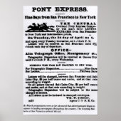 Pony Express, 9 Tage Poster (Vorne)