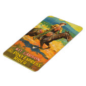 Pony Express 🌄 Kit Carson Historischer Cowboy vin Magnet (Linke Seite)