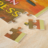 Pony Express 🌄 Kit Carson Historischer Cowboy vin Puzzle (Seite)