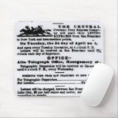 Pony Express, neun Tage Mousepad (Mit Mouse)