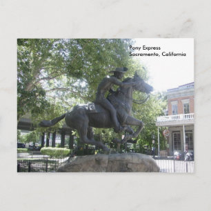 Pony Express Postkarte