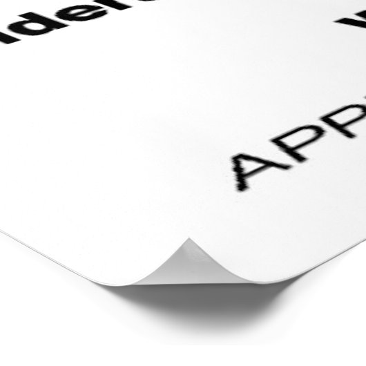 Pony-Express-Werbung Poster (Ecke)