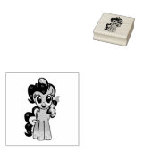 Pony Gummistempel (Stempel)
