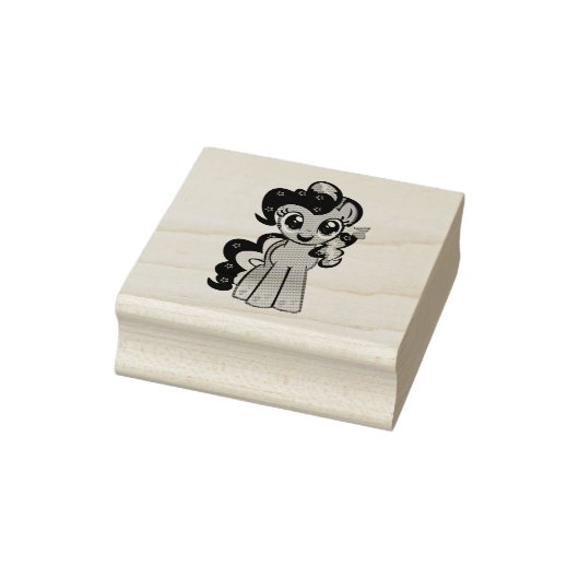 Pony Gummistempel (Stempel)