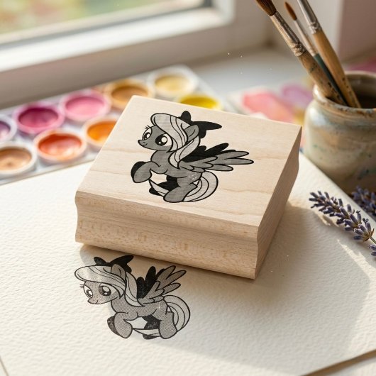 Pony Gummistempel