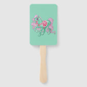 Pony Hand Fan Fächer (Rückseite)