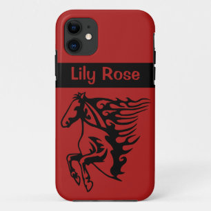 Pony Horse Bronco Race Festival Moon and Stars Case-Mate iPhone Hülle