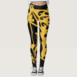 Pony Horse Stallion Steelloh Schulbus gelb Leggings
