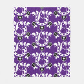 Pony Horse Zuhause Fleecedecke (Vorderseite)