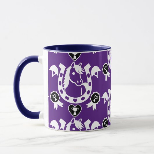 Pony Horse Zuhause Tasse (Links)