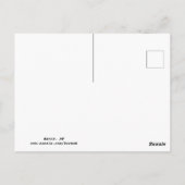 Pony in Car Postcard Postkarte (Rückseite)