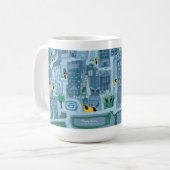 Pony in der Stadt, verloren! Kaffeetasse (Vorderseite Links)