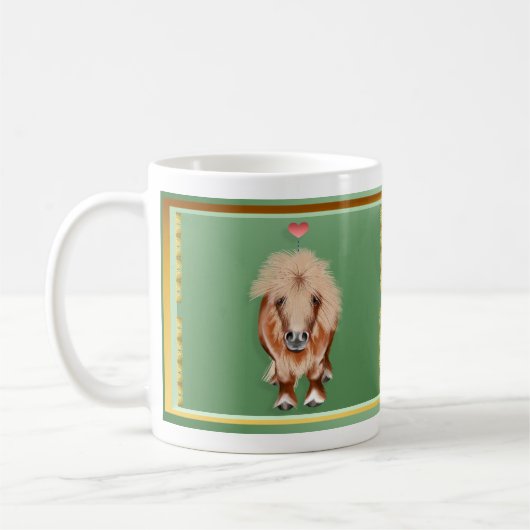 PONY KAFFEETASSE (Links)