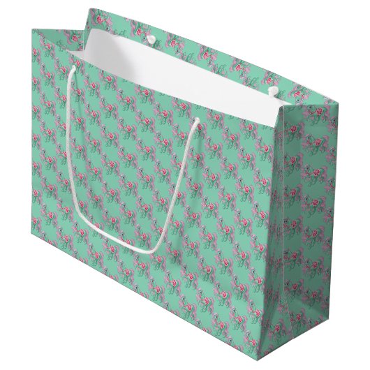 Pony Large Gift Bag Große Geschenktüte (Vorderseite Schrägansicht)