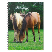 Pony Liebe Notebook Notizblock (Vorderseite)