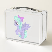 Pony Metall Brotdose (Rückseite)