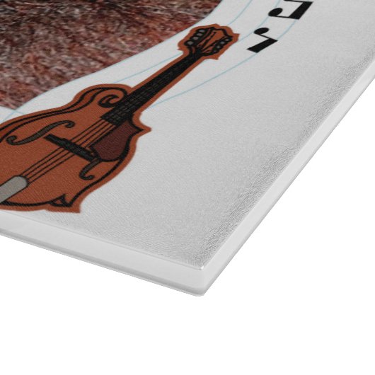 Pony-Musik-Schneidebrett Schneidebrett (Ecke)