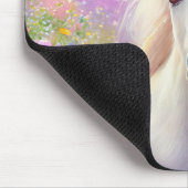 Pony Niedlich Personalisiert Girly Name Mousepad (Ecke)
