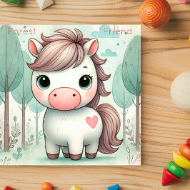 Pony niedlich Whimsiswald Friend Pony Poster