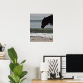 Pony on Beach Poster (Heimbüro)