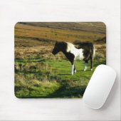 Pony on Dartmoor Mousepad (Mit Mouse)