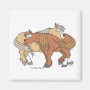 Pony Pals Magnet - White