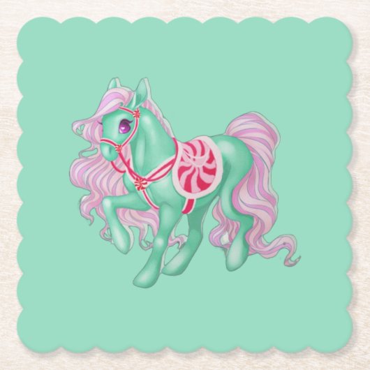 Pony Paper Untersetzer (Vorderseite)