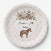 Pony Pappteller (Vorderseite)