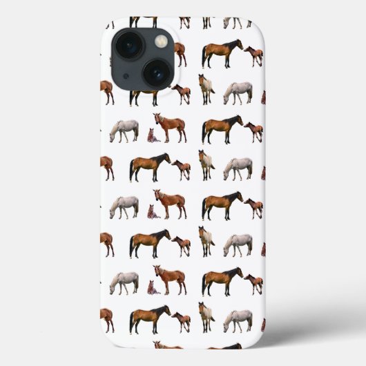 Pony Party iPad Case (Farbe auswählen) (Rückseite)