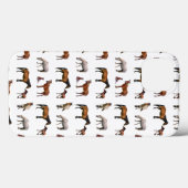 Pony Party iPad Case (Farbe auswählen) (Rückseite (Horizontal))