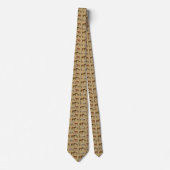 Pony Party Krawatte (Gold) (Vorderseite)